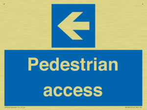 Pedestrian access
